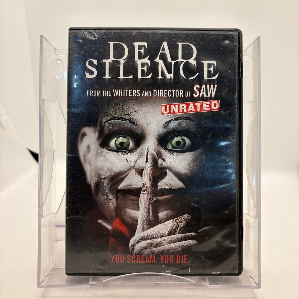 Dead Silence DVD Unrated Widescreen 2007 Horror James Wan Donnie Wahlberg